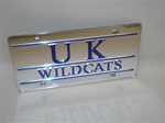 Kentucky Wildcats Bar Design Mirrored License Plate