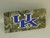 Kentucky Logo Camoflage Acrylic Inlaid License Plate