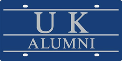 University of Kentucky Alumni License Plate