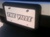 Acrylic Mirrored "The Ville" license plate