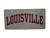 Mirrored Acrylic Louisville Inlaid License Plate