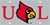 Louisville Cardinals Cardinal Bird and U of L logo Inlaid MIrrored License Plate