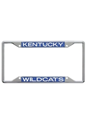 Kentucky Wildcats Glitter Metal License Plate Frame