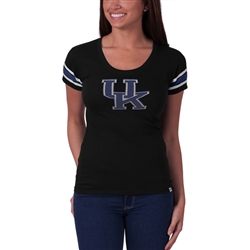 Kentucky Jet Black Off Campus Scoop Women's Tee