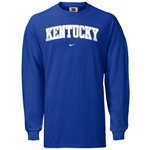 Kentucky Wildcats Nike Classic Royal Long Sleeve Tee