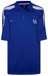 Kentucky Wildcats Nike Sphere Dry Cut Back Polo