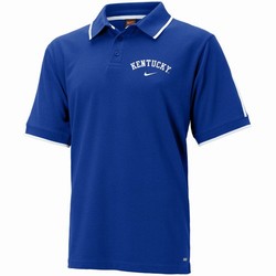 Kentucky Wildcats Nike Classic Royal Dri Fit Classic Polo