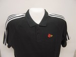 adidas Louisville Cardinals Black Campus Classic Polo