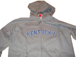 Nike Kentucky Wildcats Ash Ladies Classic Fleece Hoody