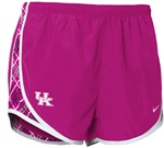 Nike Kentucky Wildcats Medium Pink Ladies Tempo Shorts