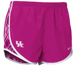 Nike Kentucky Wildcats Medium Pink Ladies Tempo Shorts