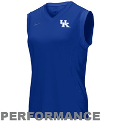 Nike Kentucky Wildcats Royal Blue Ladies Performance Basic Sleeveless Top