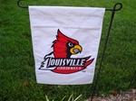 Cardinal Bird Logo Garden Flag