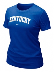 Kentucky Wildcats Women's Nike Classic Royal Crew Tee