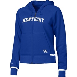 Nike Kentucky Wildcats Royal Blue Ladies Classic Fleece Hoody