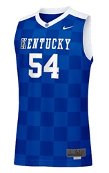 Kentucky Replica Home Basketball #54 Jersey