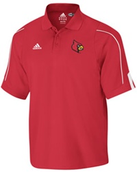 Adidas Louisville Big Game Red Clima Cool Polo