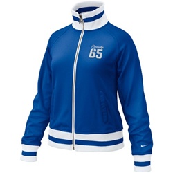 Nike Kentucky Wildcats Ladies Royal Blue College Track Jacket