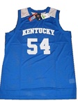 Kentucky Replica Royal Practice Basketball #54 Jersey