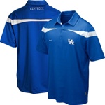 Nike Kentucky Wildcats Royal Coaches Practice Performance Polo