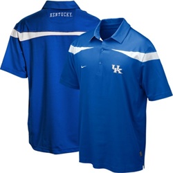 Nike Kentucky Wildcats Royal Coaches Practice Performance Polo