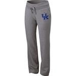 Nike Kentucky Wildcats Ladies Ash Glitter Loungin' Stretch Sweatpants