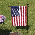 Garden flag pole