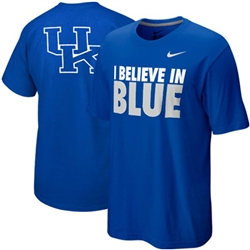 Nike Kentucky Wildcats Men's My School Local T-shirt - Royal Blue