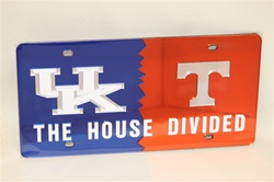 House Divided Kentucky and Tennessee Plate