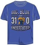 Kentucky Wildcats Undefeated Tee Shirt