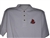 Louisville Cardinal White Classic Polo