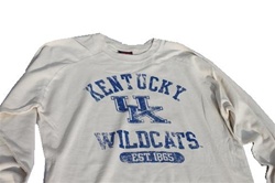 Kentucky Wildcats Long Sleeve Retro Thermal "Double Tee"