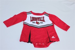 Louisville Cardinal adidias Baby Creeper Dress