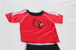 Louisville Cardinals adidias Short sleeve crew set