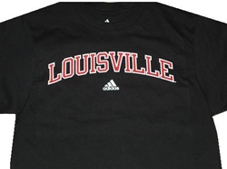 Adidas Louisville Cardinal Primary Short Sleeve Tee