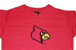 Louisville Cardinals adidias Youth Football Jersey Tee