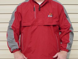 Antigua Louisville Cardinal's 3/4 zip jacket