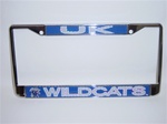 Domed UK Wildcats License Plate Frame