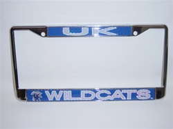 Domed UK Wildcats License Plate Frame