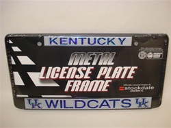 Domed Kentucky Wildcats License Plate Frame