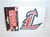 Louisville Cardinal Bird on Wing, holographix decal measures 3.6" x 4.1"