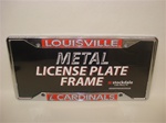 Louisville Cardinals Domed License Plate frame