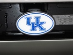 Kentucky reflective hitch receiver cover