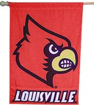 University of Louisville screen printed flag