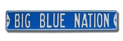 Kentucky - Big Blue Nation Street Sign