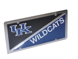 Kentucky Wildcats Acrylic Inlaid License Plate