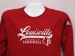 Adidas Women's Louisville Cardinal Athletic Script long Sleeve