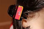 Louisville Cardinals Hair Jaw Clip