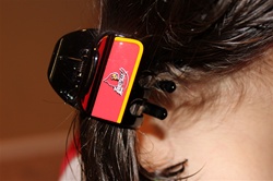 Louisville Cardinals Hair Jaw Clip