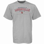 Adidas Louisville Cardinal Ambush Grey Tee-Shirt